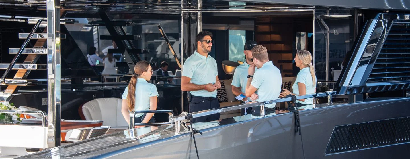 Luxury motor yacht