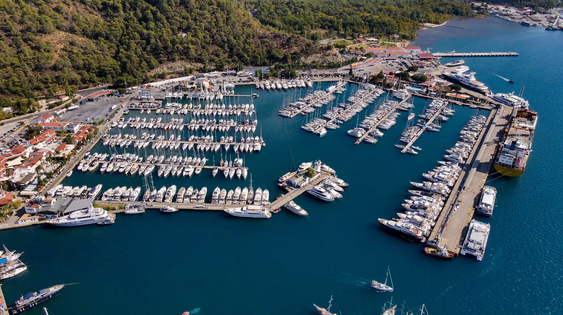Main Marinas for Yacht Charters Departing from Marmaris